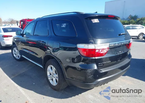 2011 Dodge Durango Crew from USA, damaged, VIN 1D4RE4GG8BC599351